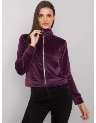 Tamsiai violetinis Džemperis Megztiniai