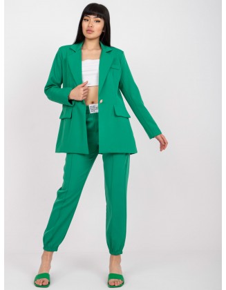 Žalias švarkas Moteriški drabužiai
