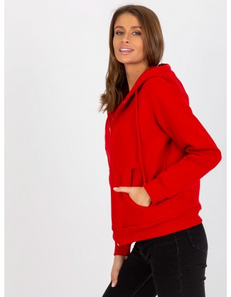 Raudonas Džemperis Moteriški drabužiai