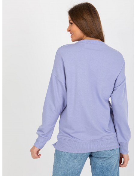 Šviesiai violetinis Džemperis Megztiniai