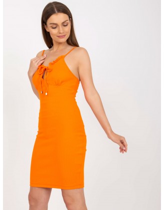 Oranžinė suknelė Suknelės