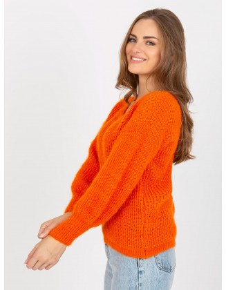 Oranžinis Megztinis Megztiniai