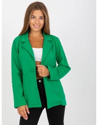 Žalias Švarkas Moteriški drabužiai