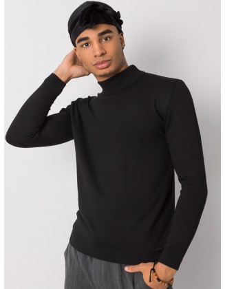 Juodas megztinis Vyriški drabužiai